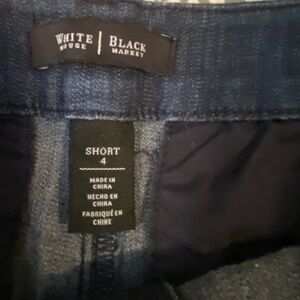 White House black market Jean shorts size 4